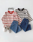 Little Foxx – Cats Striped Tee