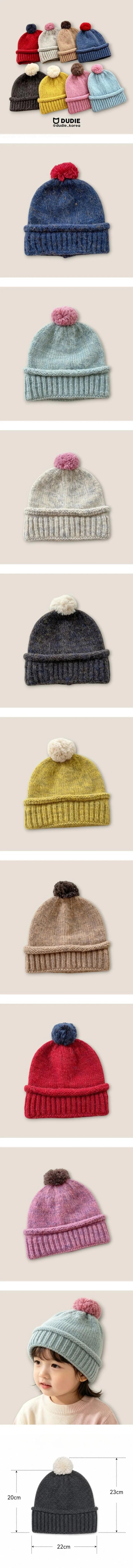 Little Foxx – Pompom Knit Hat
