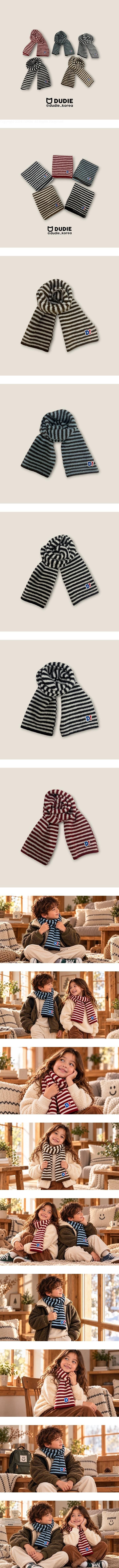 Little Foxx – DU Striped Muffler