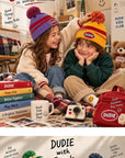 Little Foxx – DU Pom-pom Striped Beanie