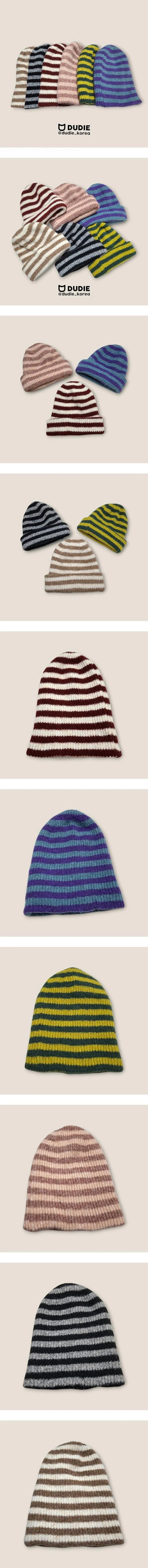 Little Foxx – Two-Tone Striped Beanie