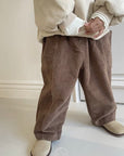 Button Corduroy Pants