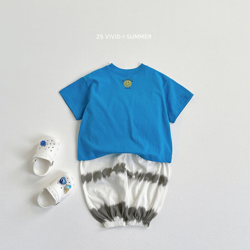 Tie Water Printed Pants