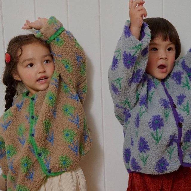 Flower Fleece Jacket