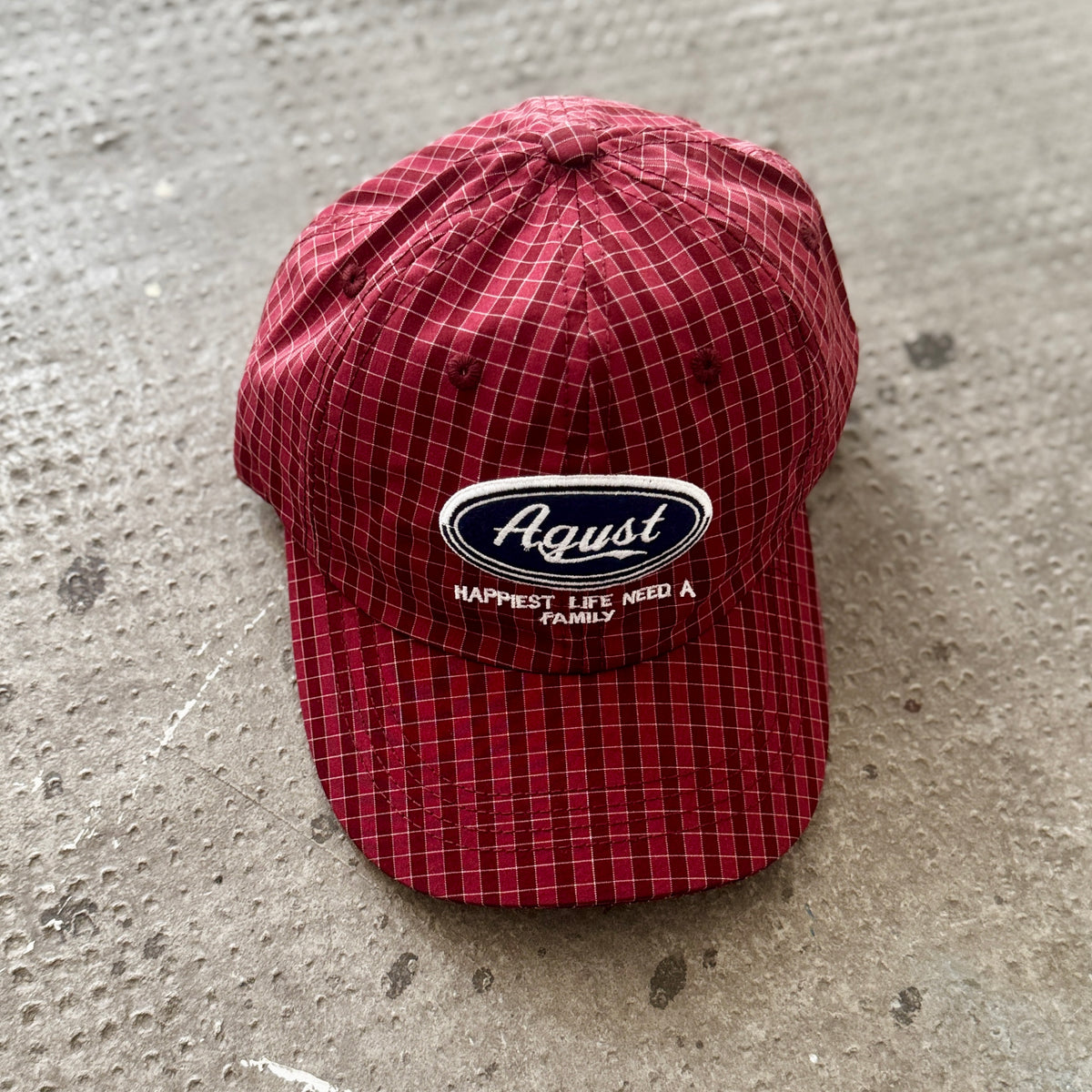 Agust Check Cap