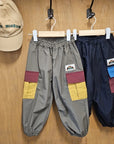 Wide Collar Pocket Pants