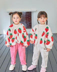 Strawberry Fuzzy Jacket