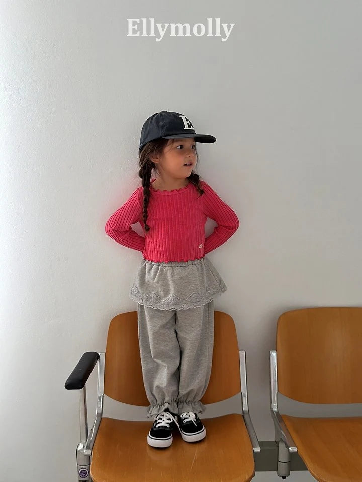 Little Foxx – Cottage Lace Jogger Pants