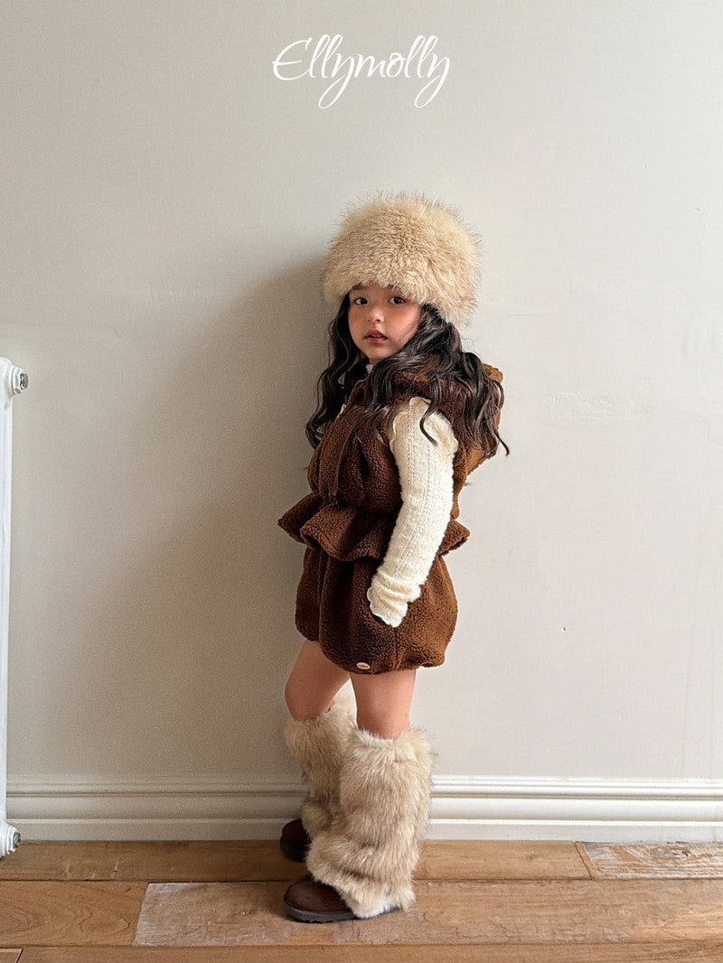 Little Foxx – Bear Hooded Vest