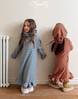 Little Foxx – Fleece Frill Long Dress