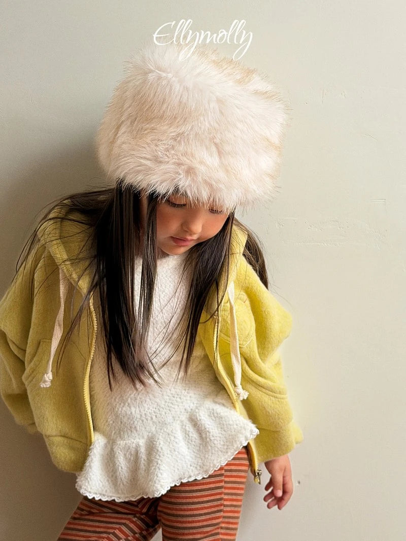 Little Foxx – Snowflake Frill Tee