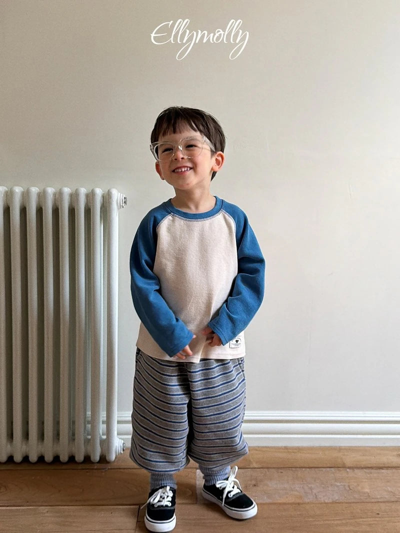Little Foxx – Toto Striped Jogger Pants