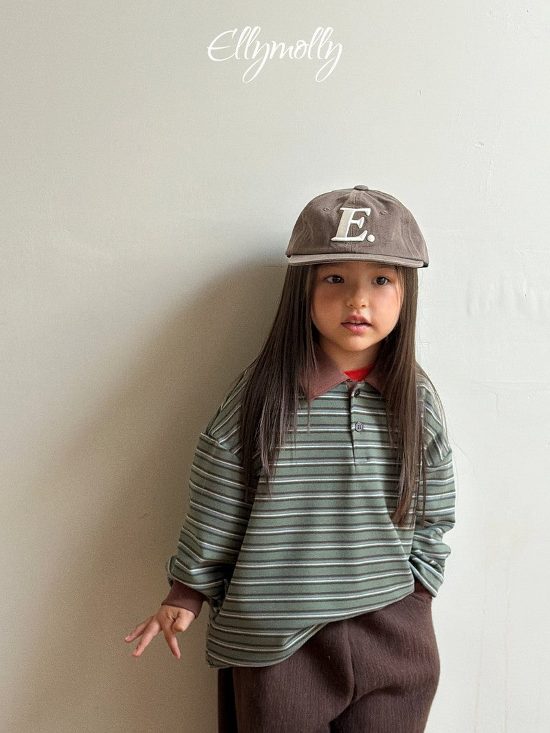 Little Foxx – Click Peach Collar Tee