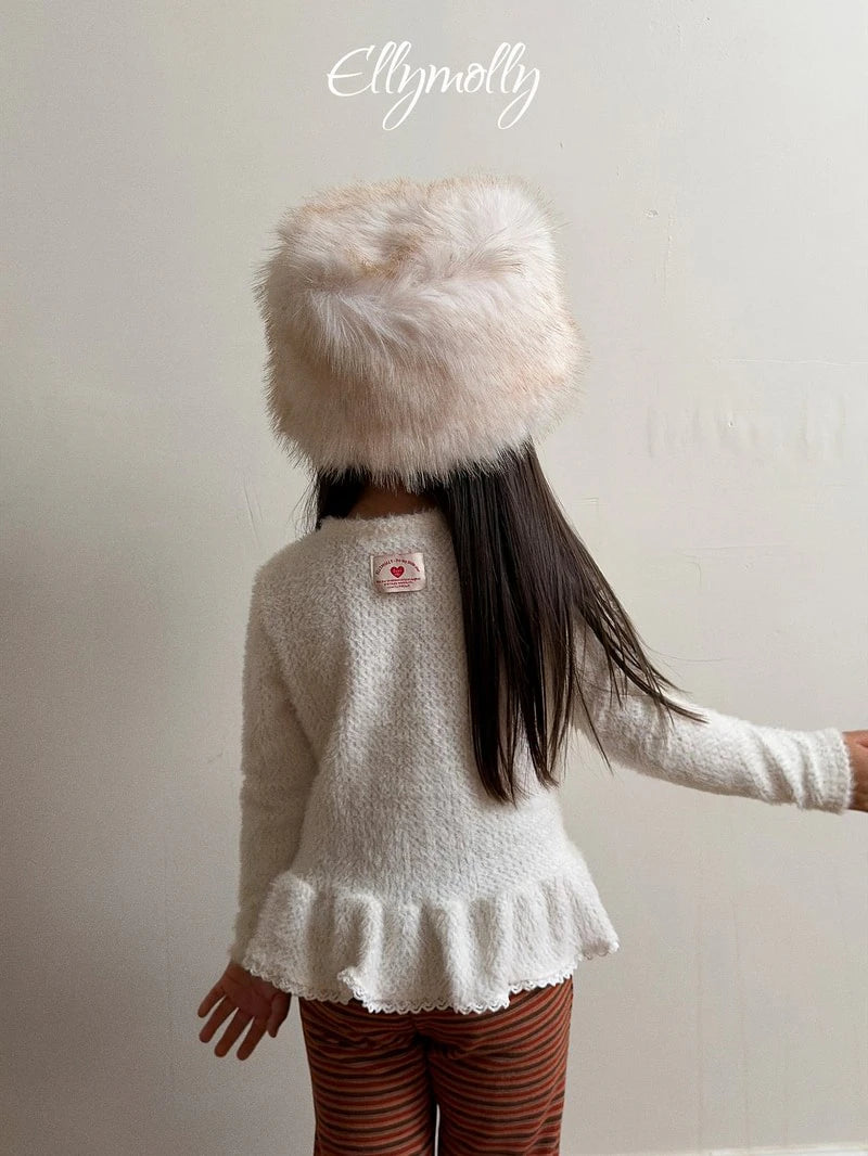 Little Foxx – Snowflake Frill Tee