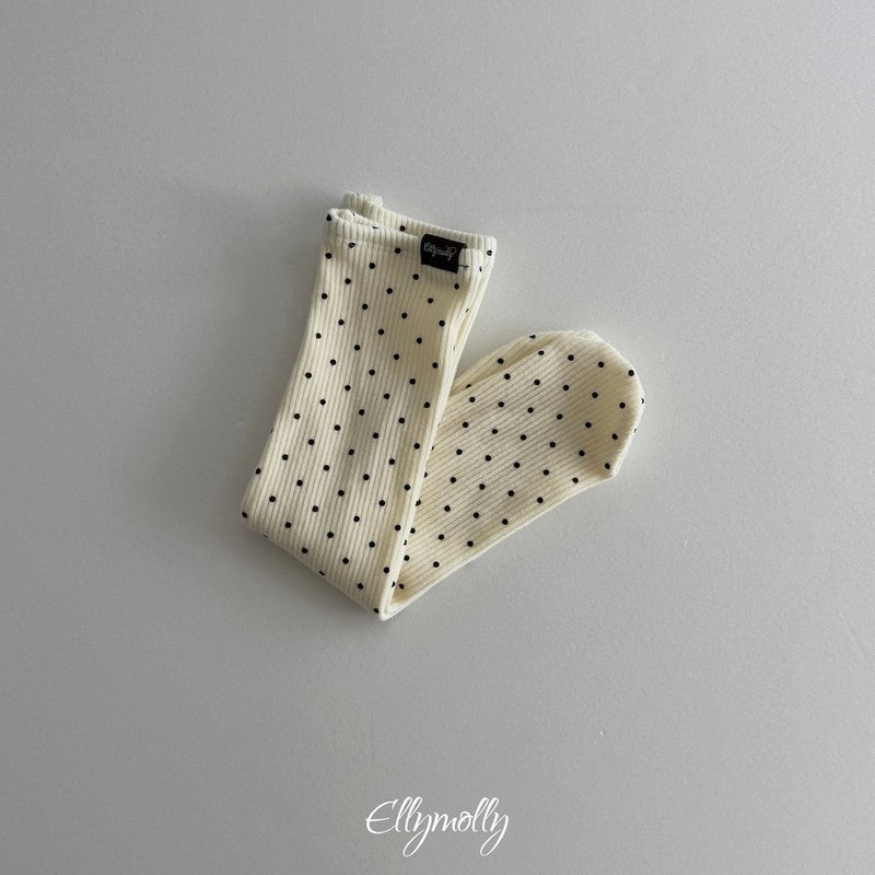 Little Foxx – Dot Ribbed Fleeced Socks