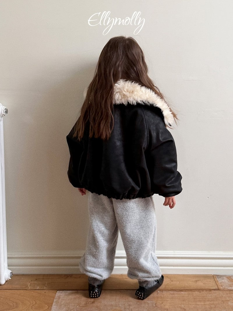 Little Foxx – Big Collar Shirring Jacket