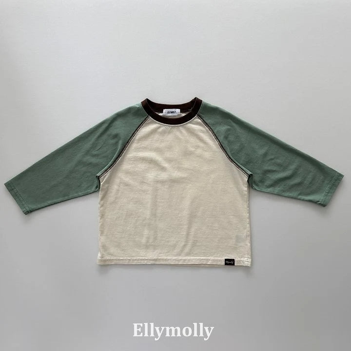 Little Foxx – Color Block Raglan Tee