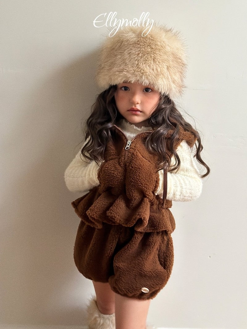 Little Foxx – Bear Hooded Vest