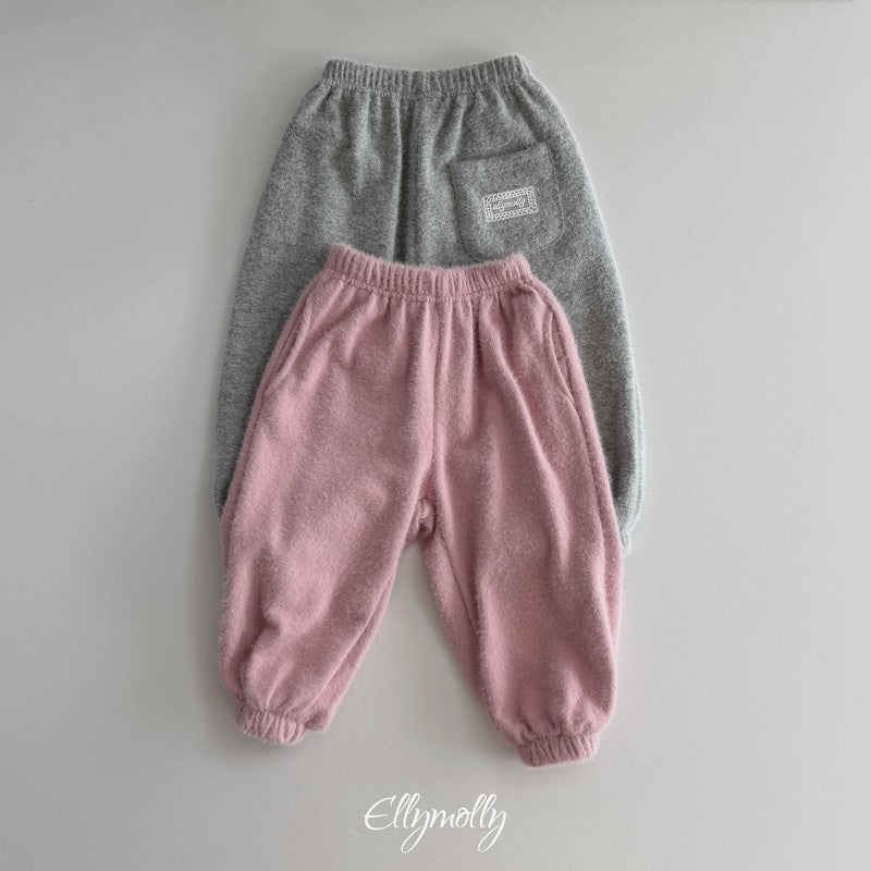 Little Foxx – Snowflake Ribbed Jogger Pants