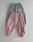 Little Foxx – Snowflake Ribbed Jogger Pants