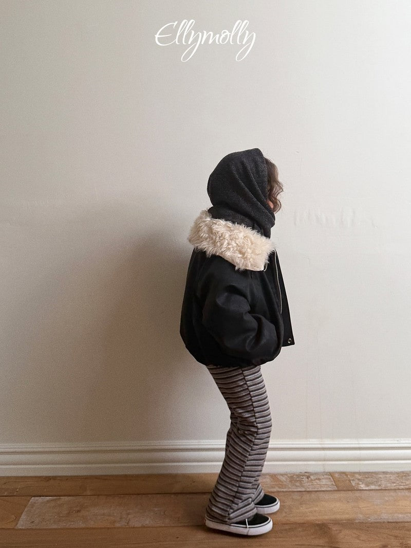 Little Foxx – Big Collar Shirring Jacket