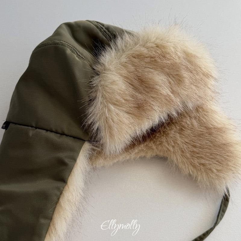 Little Foxx – Eskimo Fur Earmuff Padded Jacket