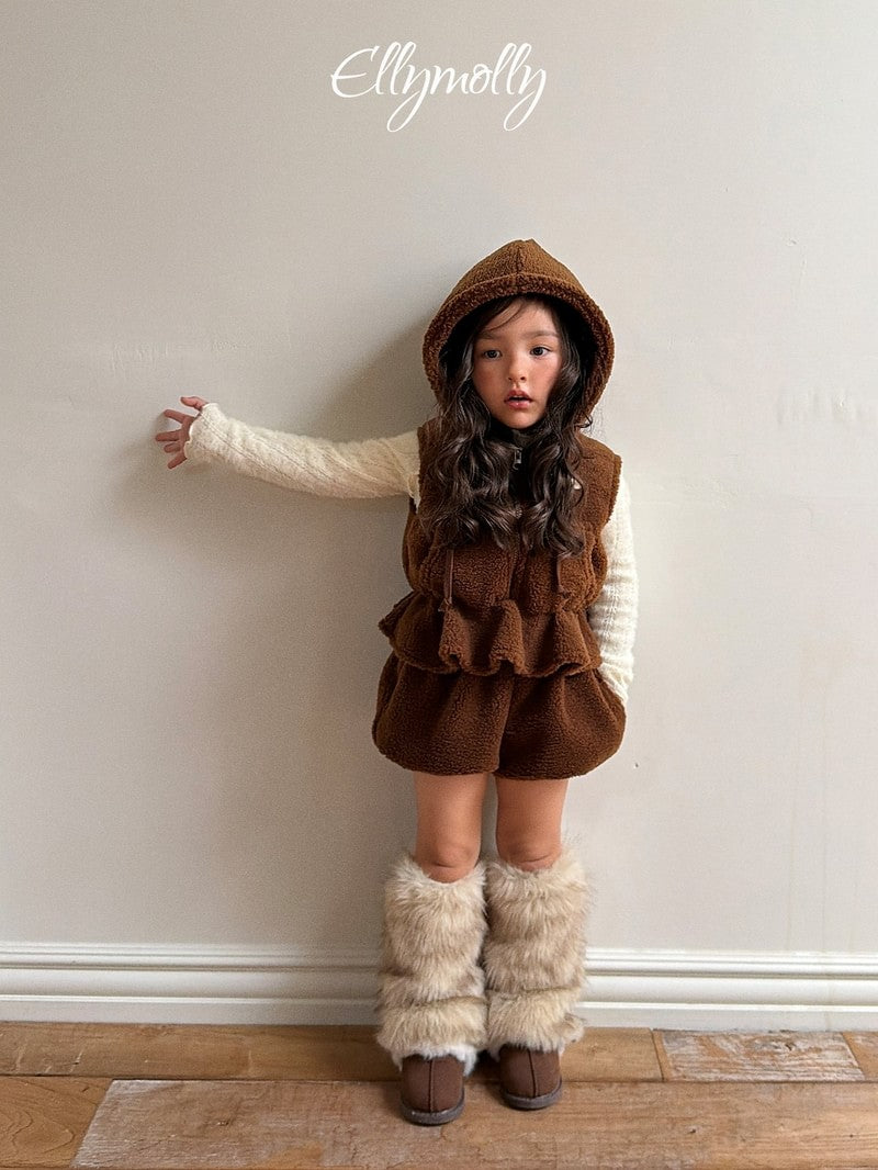 Little Foxx – Bear Hooded Vest