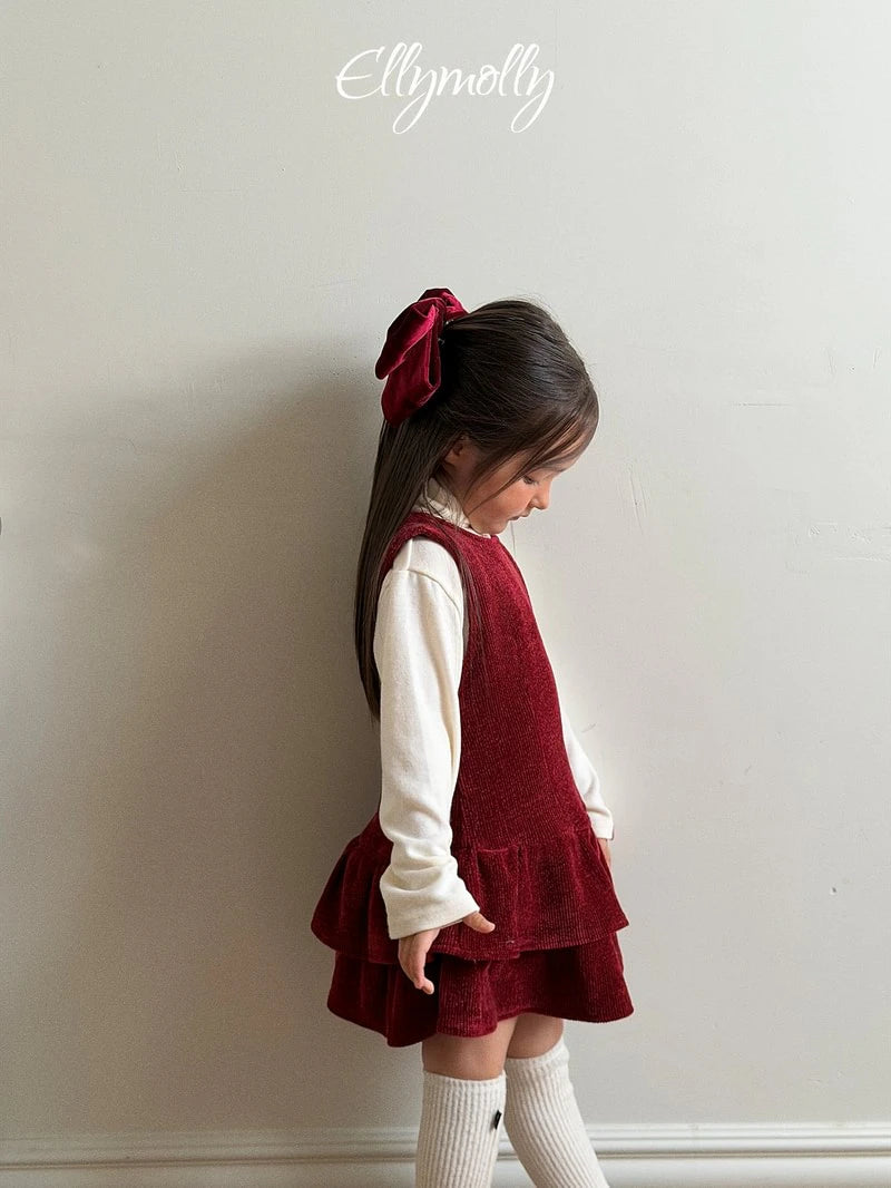 Little Foxx – Snow Frill Dress