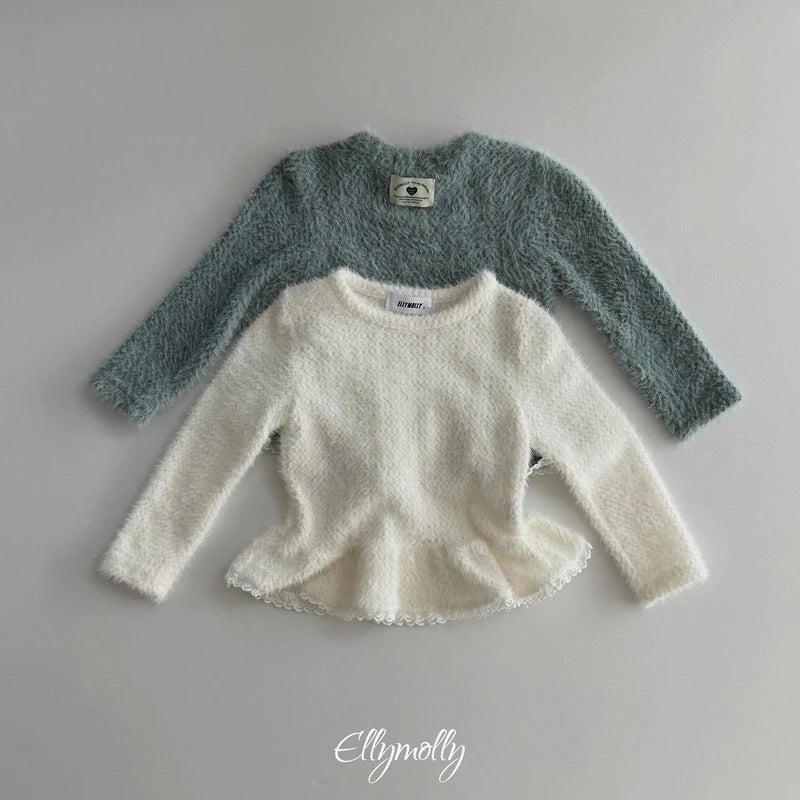 Little Foxx – Snowflake Frill Tee