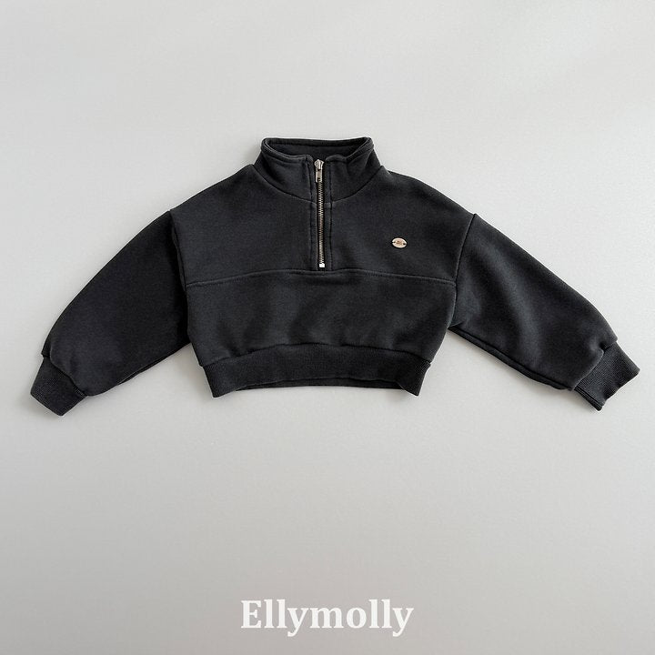 Little Foxx – Archi Pigment Half Zip-up Top