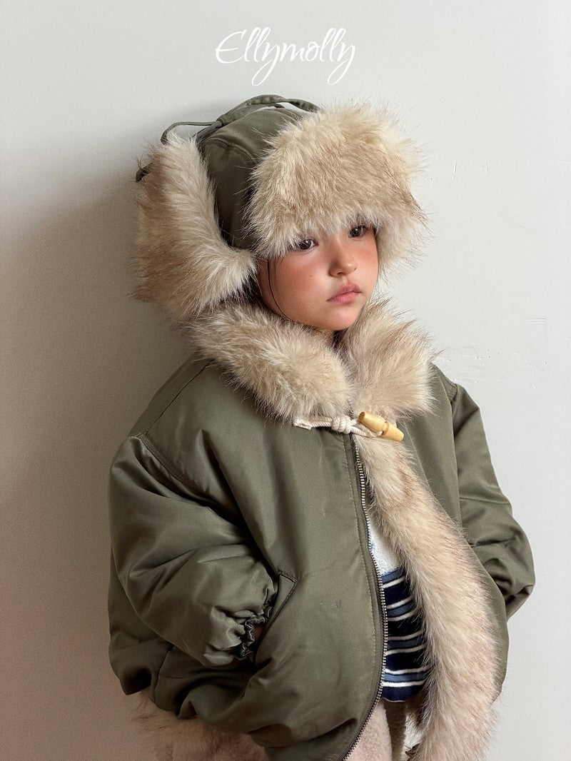 Little Foxx – Eskimo Fur Earmuff Padded Jacket