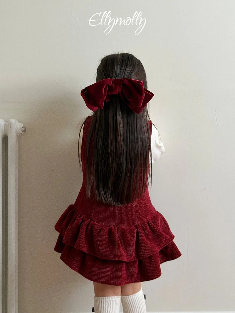 Little Foxx – Snow Frill Dress