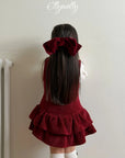 Little Foxx – Snow Frill Dress