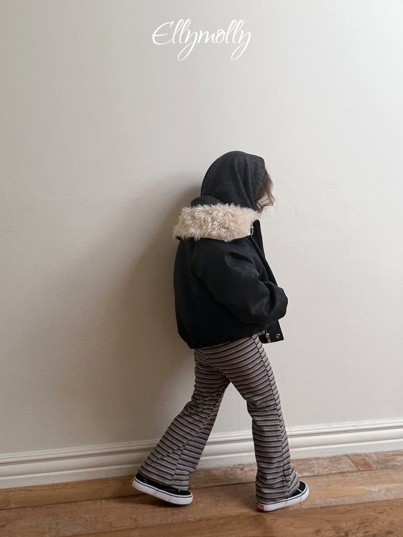 Little Foxx – Big Collar Shirring Jacket