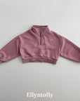 Little Foxx – Archi Pigment Half Zip-up Top