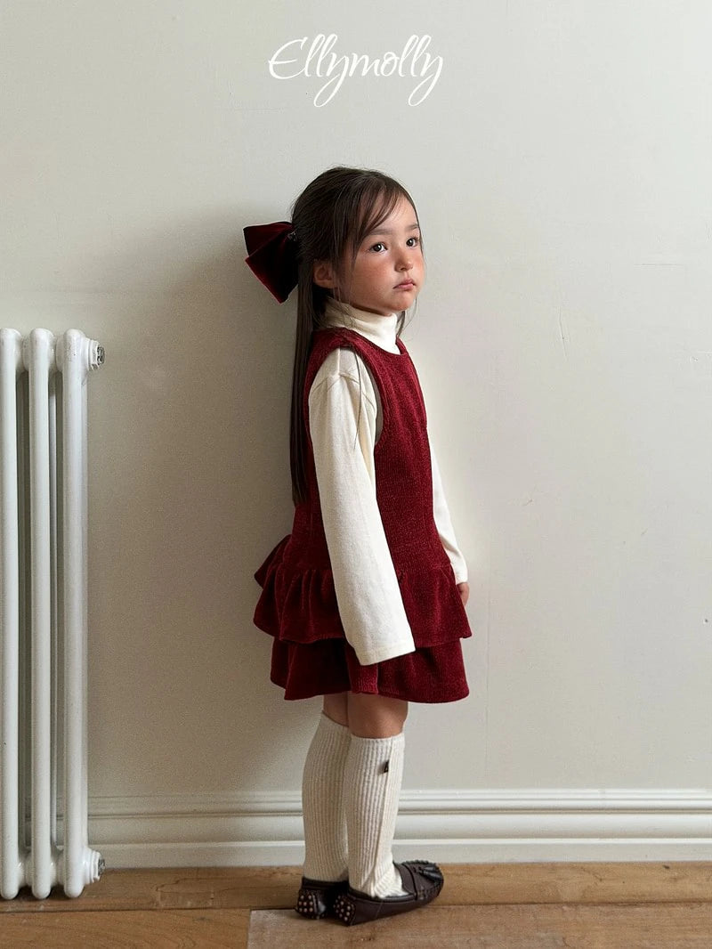Little Foxx – Snow Frill Dress