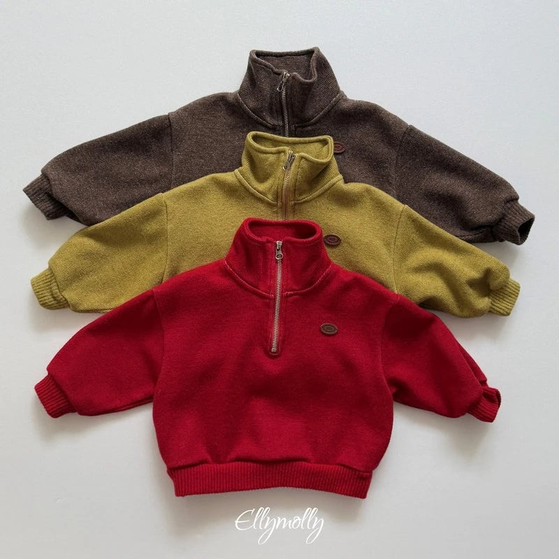 Little Foxx – Arden Wool Zip-up