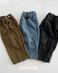 Little Foxx – Haco Balloon Cargo Denim Pants