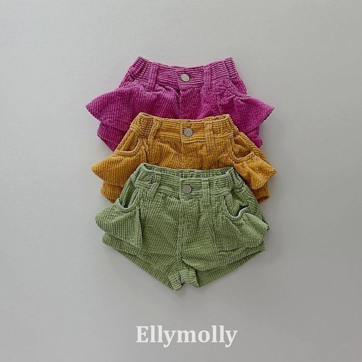 Little Foxx – Vivi Frill Corduroy Pants
