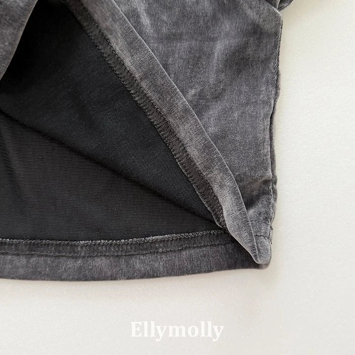 Little Foxx – Velvet Mesh Half Turtleneck Tee