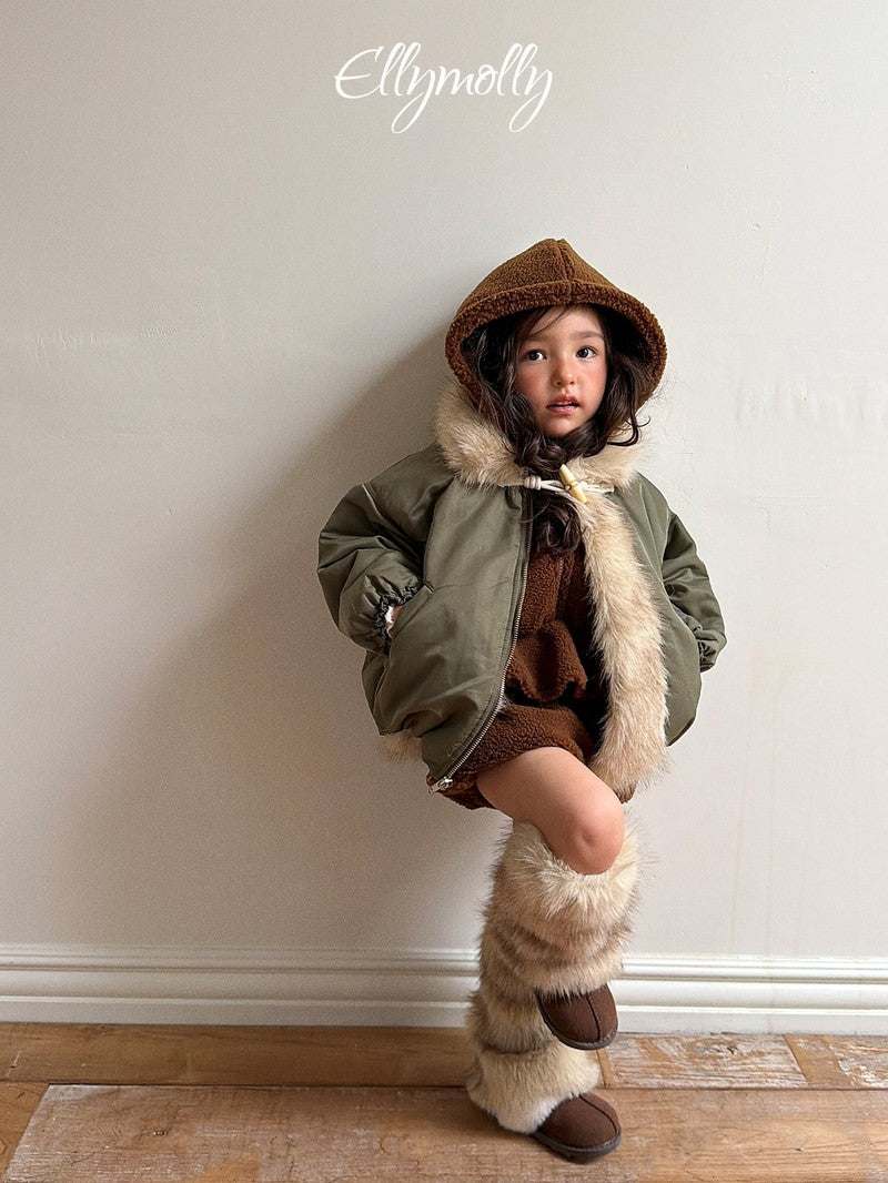 Little Foxx – Bear Hooded Vest