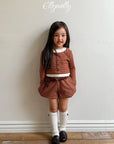 Little Foxx – Latte ST Balloon Shorts Pants