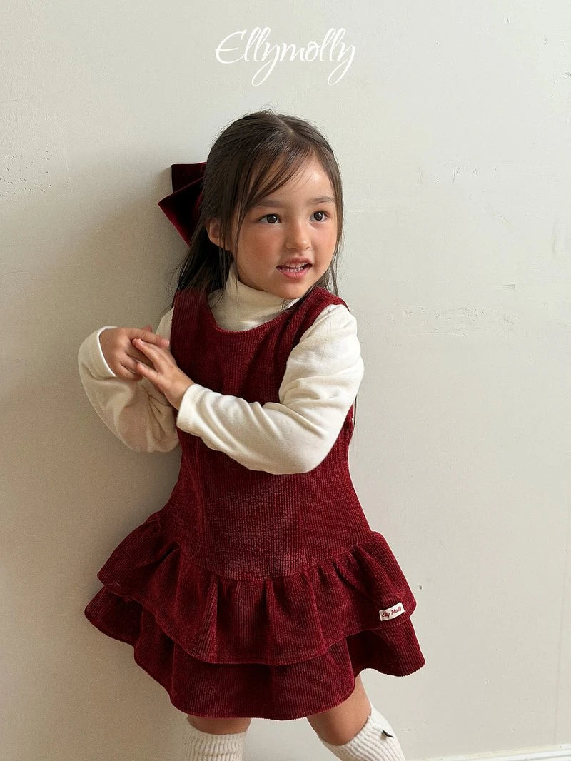 Little Foxx – Snow Frill Dress