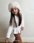 Little Foxx – Snowflake Frill Tee