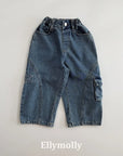 Little Foxx – Haco Balloon Cargo Denim Pants