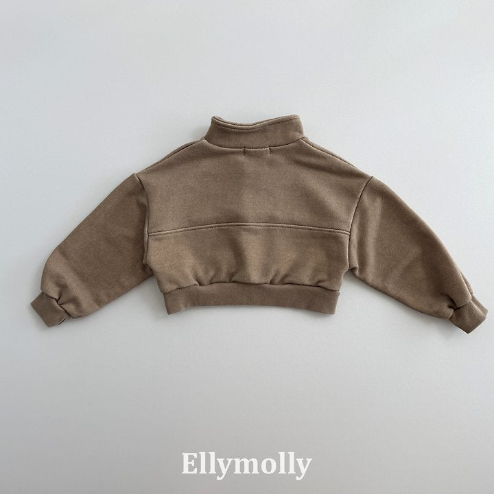 Little Foxx – Archi Pigment Half Zip-up Top