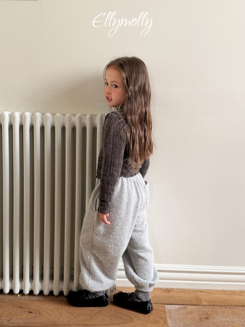 Little Foxx – Snowflake Ribbed Jogger Pants