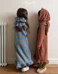 Little Foxx – Fleece Frill Long Dress