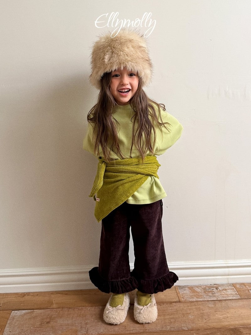 Little Foxx – Hollic Fleeced Frill Pants
