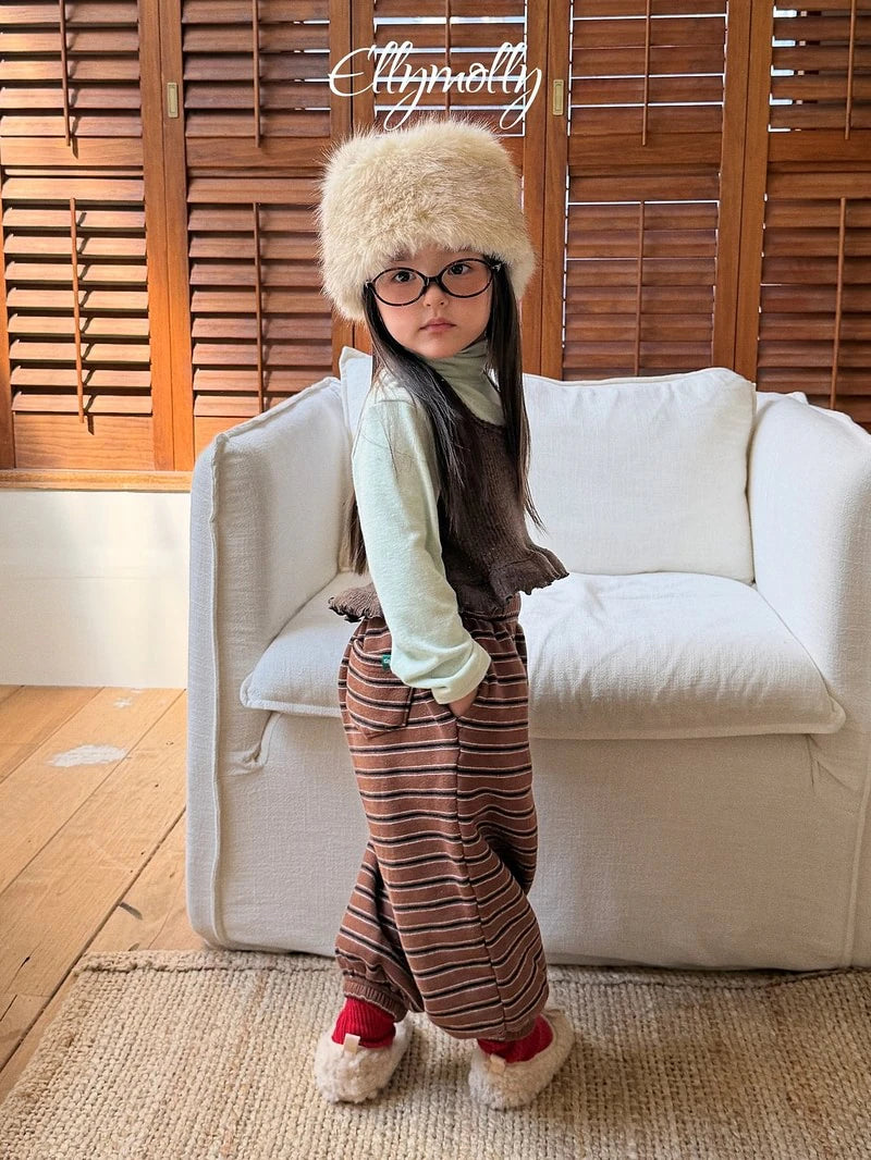 Little Foxx – Toto Striped Jogger Pants